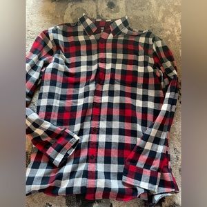 Croft & Barrow men’s flannel button up size large